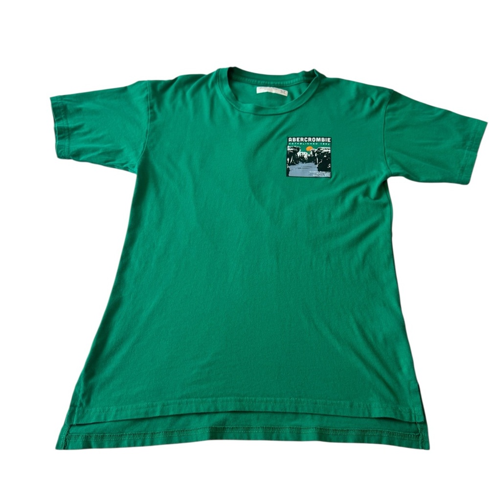 Abercrombie & Fitch Green Boy’s Large‎ 13-14 Graphic Tee